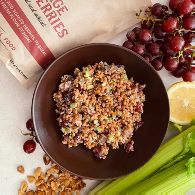 Image of Heritage Wheat Berry Salad Recipe